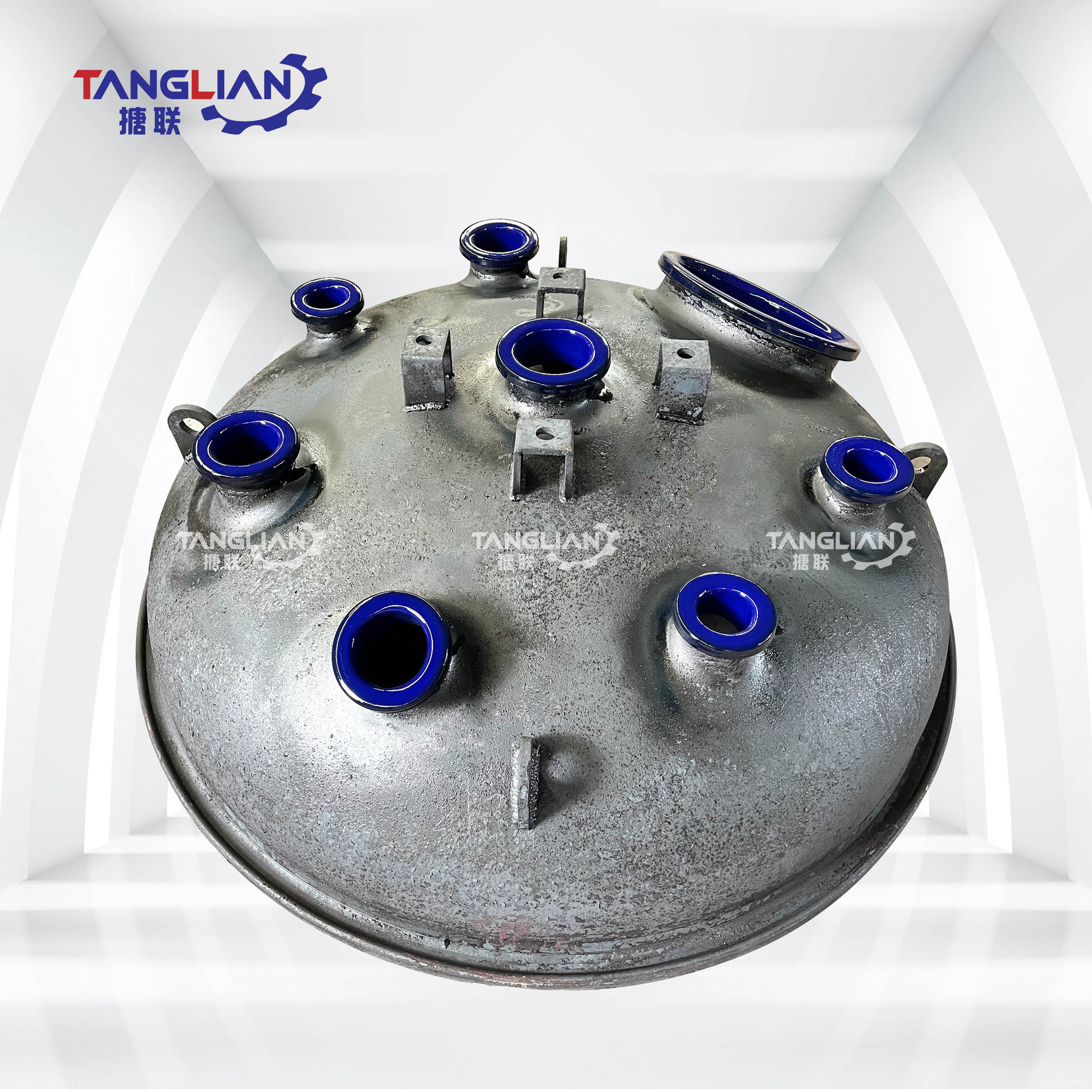 搪瓷反應釜對于工廠的安裝要求(圖1) 搪瓷反應釜